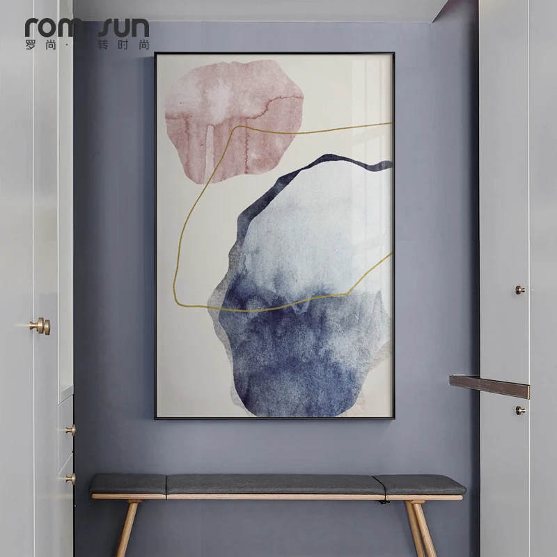 

Abstract Canvas Painting Stone Posters and Prints W Beautiful Colors Wall Art Pictures for Living Room Dinning Room Modern Decor