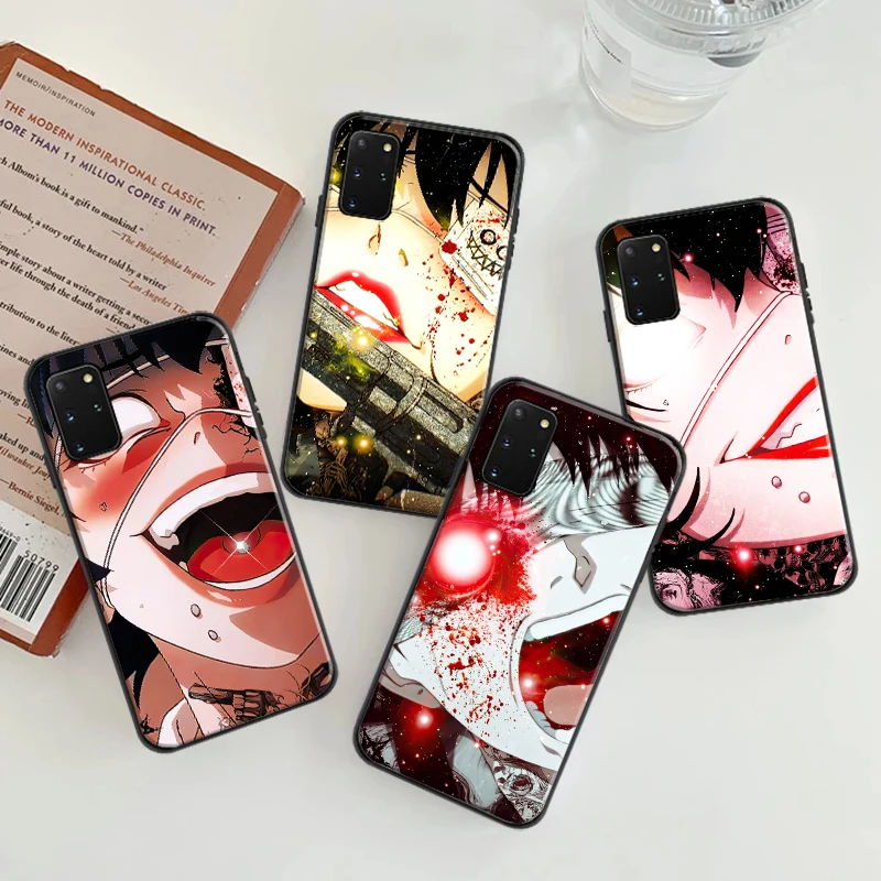 

Japanese Anime Kakegurui Jabami Yumeko Phone Case For Samsung Galaxy S8 S9 S10 Plus S20 S20 FE Lite Ultra Fundas Coque Cover