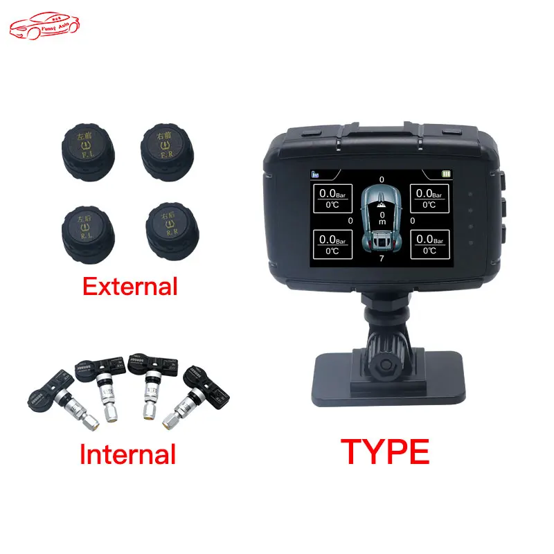 Забавный Авто LK990 умный автомобиль TPMS система контроля давления в шинах с gps