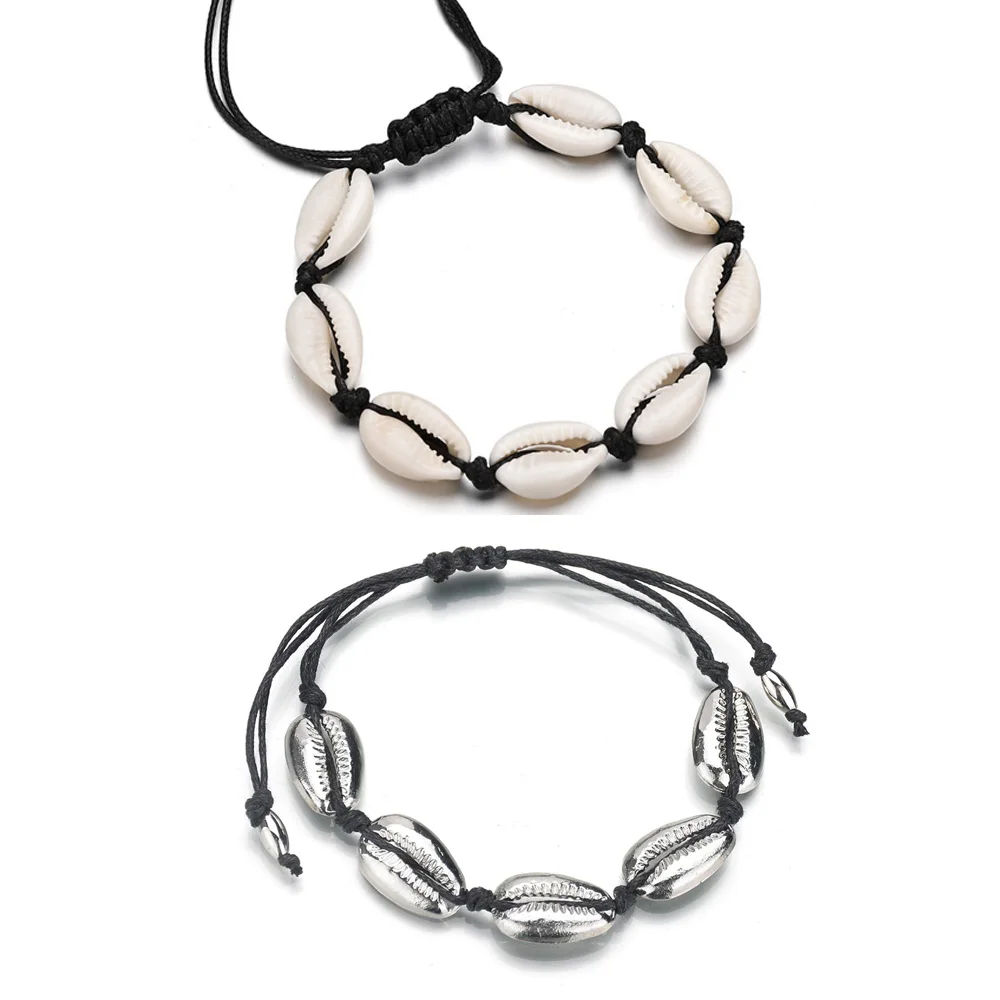 Творческий ручной работы из натурального пляжные ювелирное изделие в оболочке