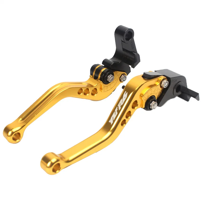 CNC Алюминиевые Короткие сцепные рычаги для Yamaha YZF R1 2004-2008 R6 2005-2016 Gold R6S
