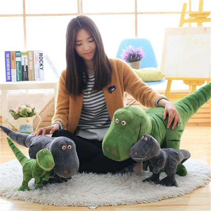 

1pc 30-50cm New Dinosaur Plush Toys Cartoon Tyrannosaurus Cute Stuffed Toy Dolls for Kids Children Boys Girls Birthday Gift