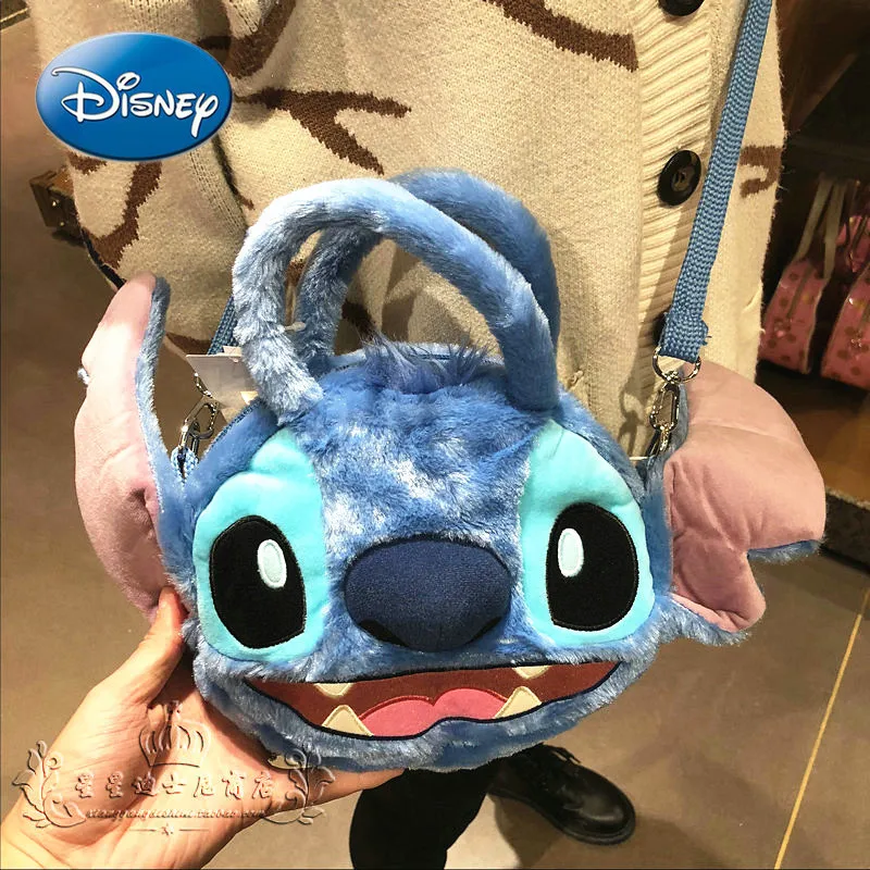

Ограниченная серия Disney Стич, Дональд Дак сумка с ягодицами Минни Сумка через плечо сумка-мессенджер плюшевая сумка дорожная сумка