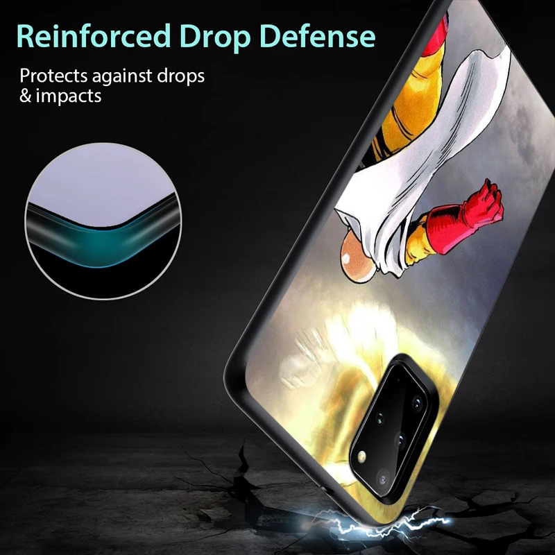 

Super Popular Animation for Samsung Galaxy S21 S20 FE Ultra S10 S10e S9 S8 S7 S6 Plus Lite Edge Black Phone Case