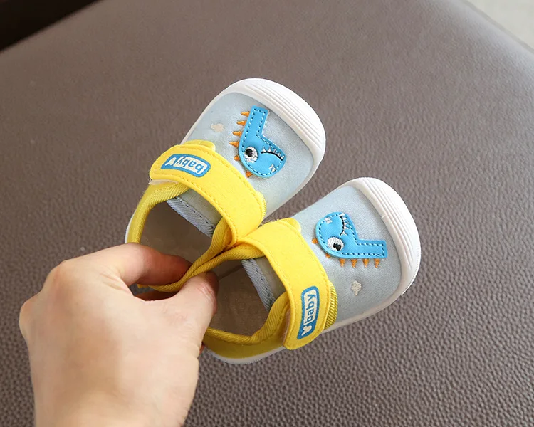 

Spring Autumn Baby Girls Boys First Walker Kid Infant Toddler Dinosaur Shoes 16-21 0-2Years A-23 TX09