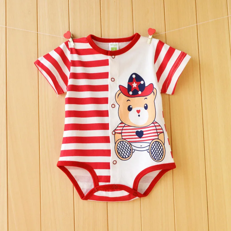 

Baby Girl Rompers Summer Toddler Clothing Sets Cotton Short Sleeve Infant Jumpsuits Newborn Climbing Costume Baby Boys Clothes