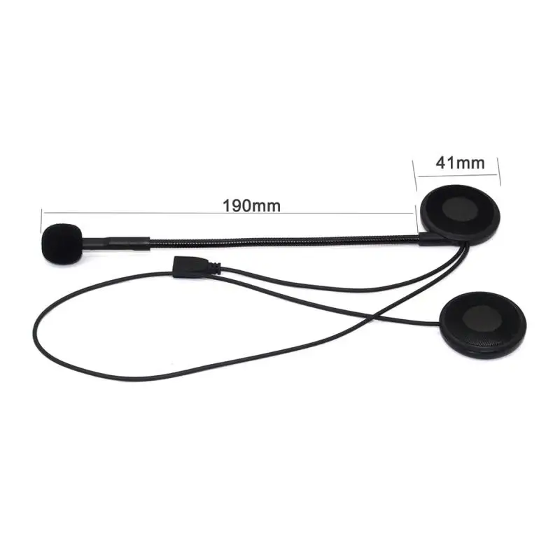 

New Design Ultra-thin Motorcycle Helmet Wirless Bluetooth Headset Moto BT Earphone Helmet Speaker With Sponge Microphone