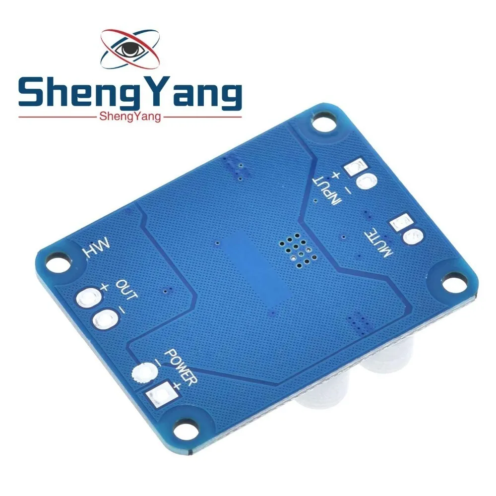 1 шт. Шэньян DC 12 V-24 V TPA3118 60 Вт подойдет как для повседневной носки, так цифровой аудио Мощность Плата усилителя модуль усилителя
