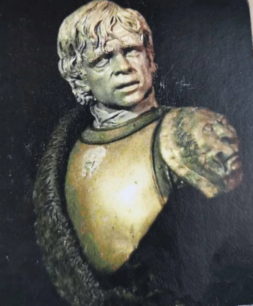 Разобранный Неокрашенный бюст 1/12 модельная фигурка из смолы Kit // BUST456 | Игрушки и