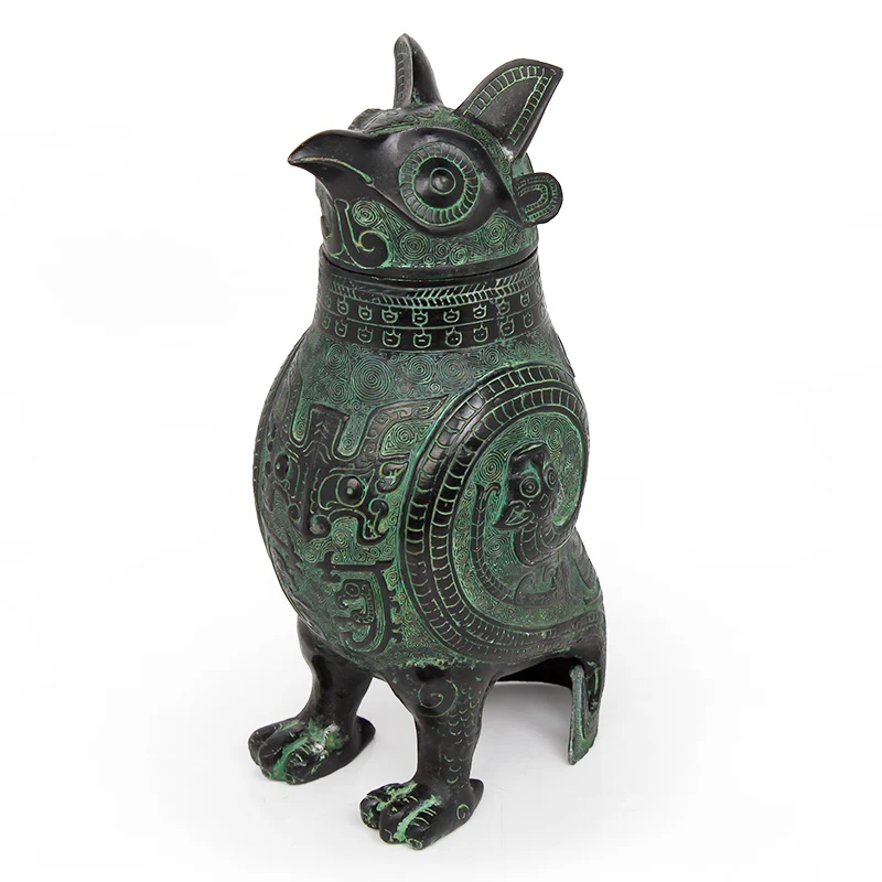 

Птица бронзовая, ретро украшения, городской дом защищает от злых духов фэн-шуй, изысканные украшения для дома