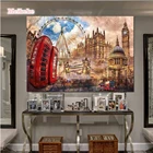 Набор для алмазной вышивки крестиком 5D сделай сам, картина с изображением лондонской башни и города, мозаика в подарок