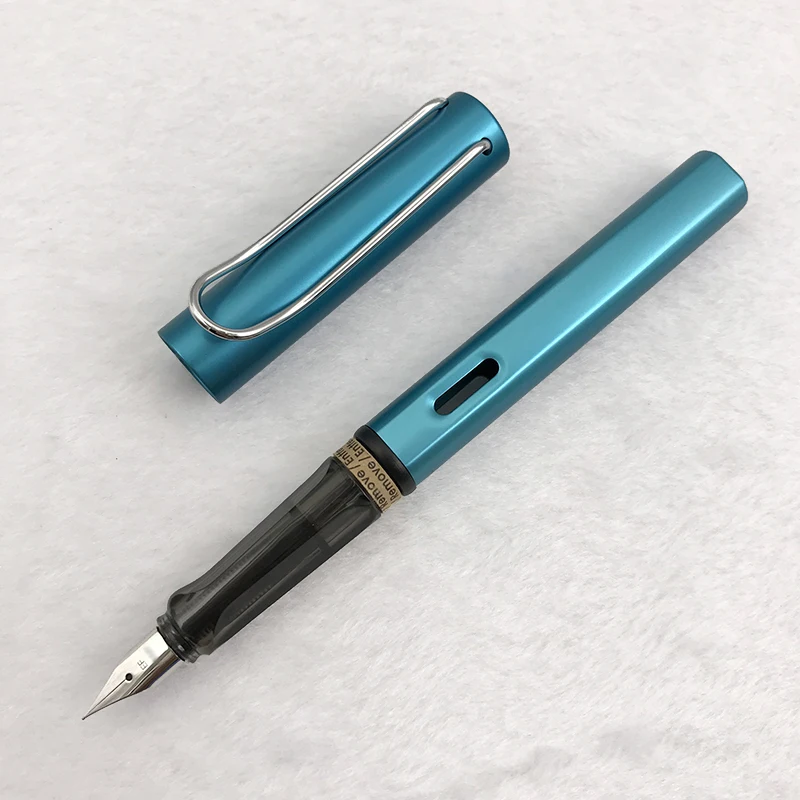 Nice Pacific синяя авторучка металлическая Серебряная выдолбленная клипса 0 5 мм 38