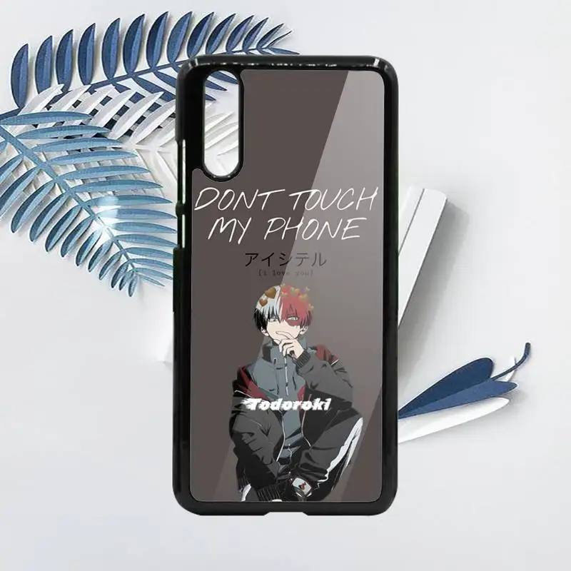 

My Hero Academia Todoroki Shoto Phone Case PC For Samsung galaxy S note 8 9 20 10 e lite2019 plus pro ultra