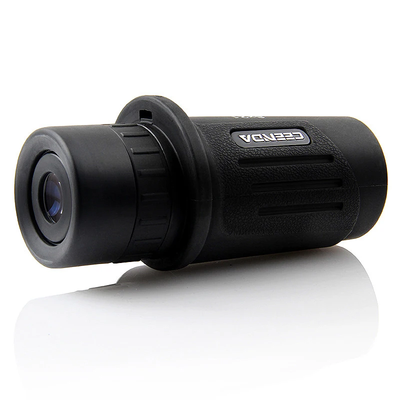 Портативный монокулярный телескоп 8x21 черный HD широкоугольный FMC оптический