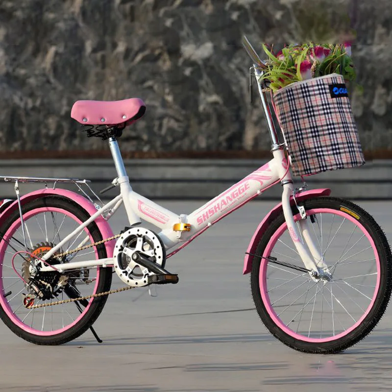 Складной велосипед из высококачественной углеродистой стали материал колеса 20