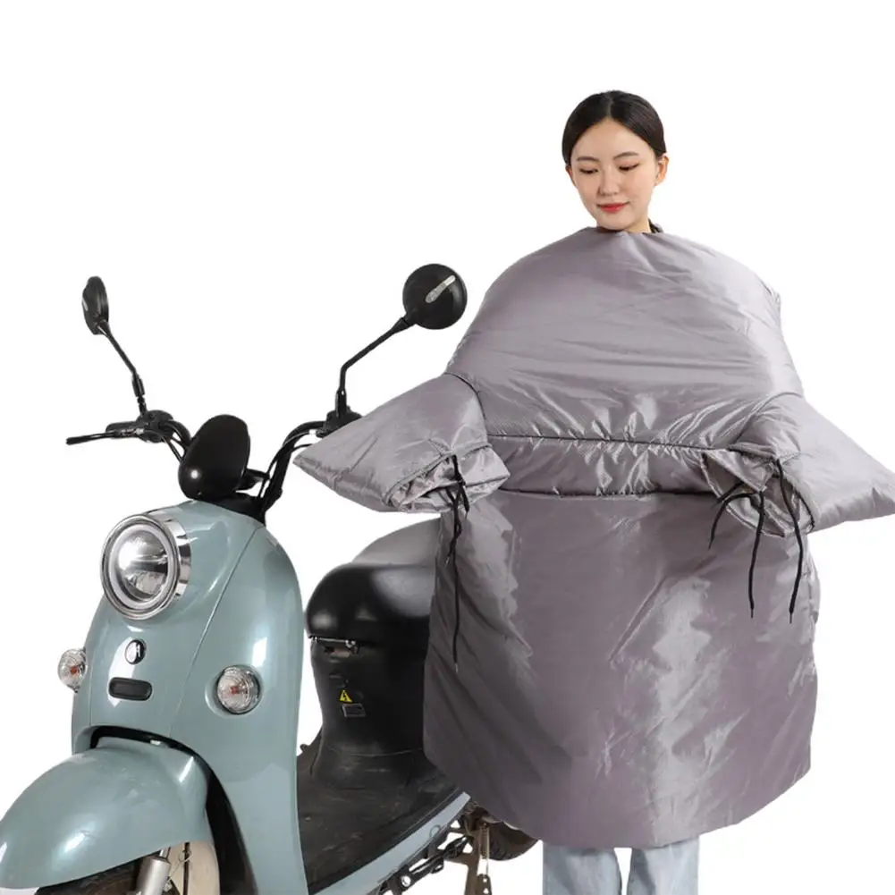 

Motorcycle Windshield Scooters Leg Cover Knee Blanket Warmer Waterproof In Winter Handlebar Muff Quilt Leg Protection Gloves
