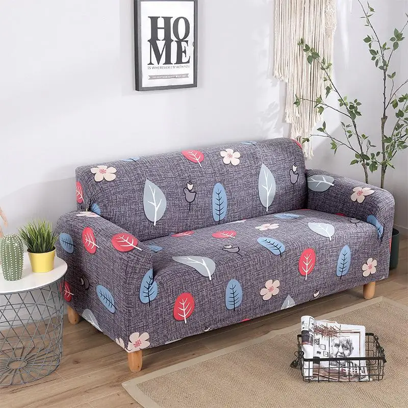 

54Heart Pattern Protector Elastic Sofa Covers Wrap Couch Cover Printed Stretch Furniture Stretch Slipcovers Sofa Towel Sectional