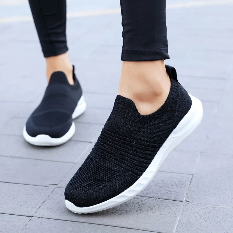 

STS Women Shoes Women Flats Shoes 2021 Breathe Soft Color Slip On Flat Shoe Ballet Flats Comfortable Ladies Shoe Zapatos Mujer