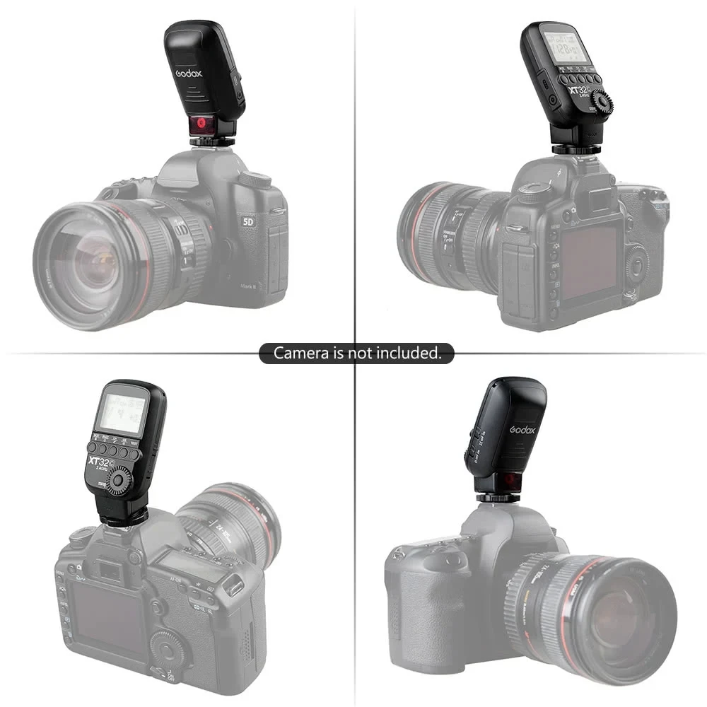 Беспроводной триггер вспышки Godox XT32C/N 2 4G + передатчика для камеры Canon Nikon Dslr TT685 V860 II