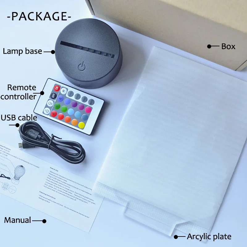 

Led Night Light Anime One Piece 3d Lamp for Kids Child Bedroom Decor Nightlight Usb Battery Powered Manga Table Lamp Gift Gadget