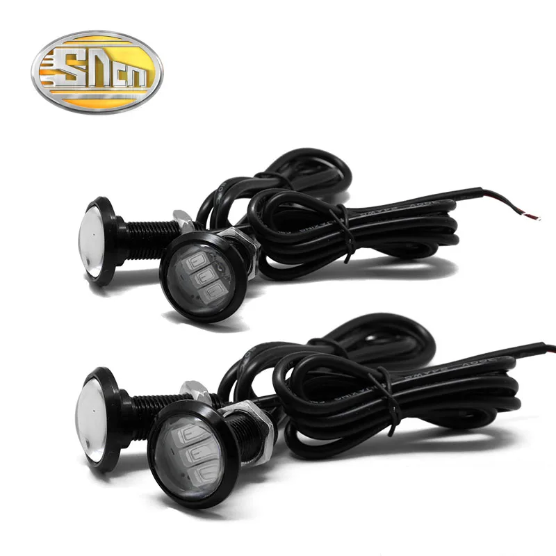 

Hight Brightness 12W 23mm 18mm LED White Eagle Eye Car led Light Daytime Running Light parking light autocycle bulb waterproof