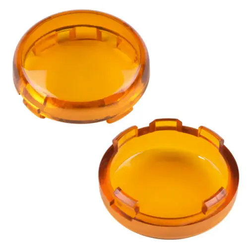

Amber Turn Signals Light Lens Cover Fit for Dyna Softail Sportster V-Rod
