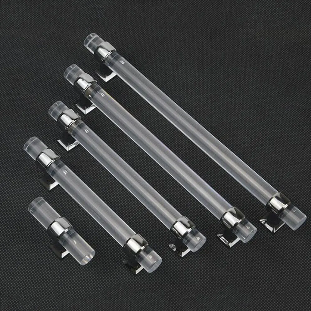 Probrico современная мебель ручки для выдвижных ящиков акриловые Т-образные шкафов