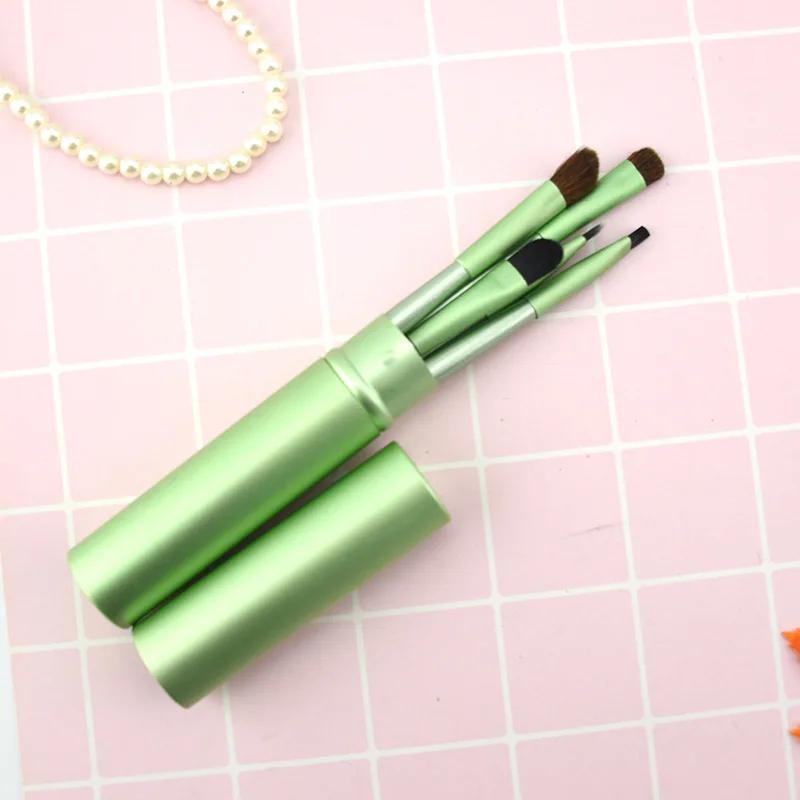 5 шт. портативные мини кисти для макияжа глаз набор размазывающиеся Тени Карандаш