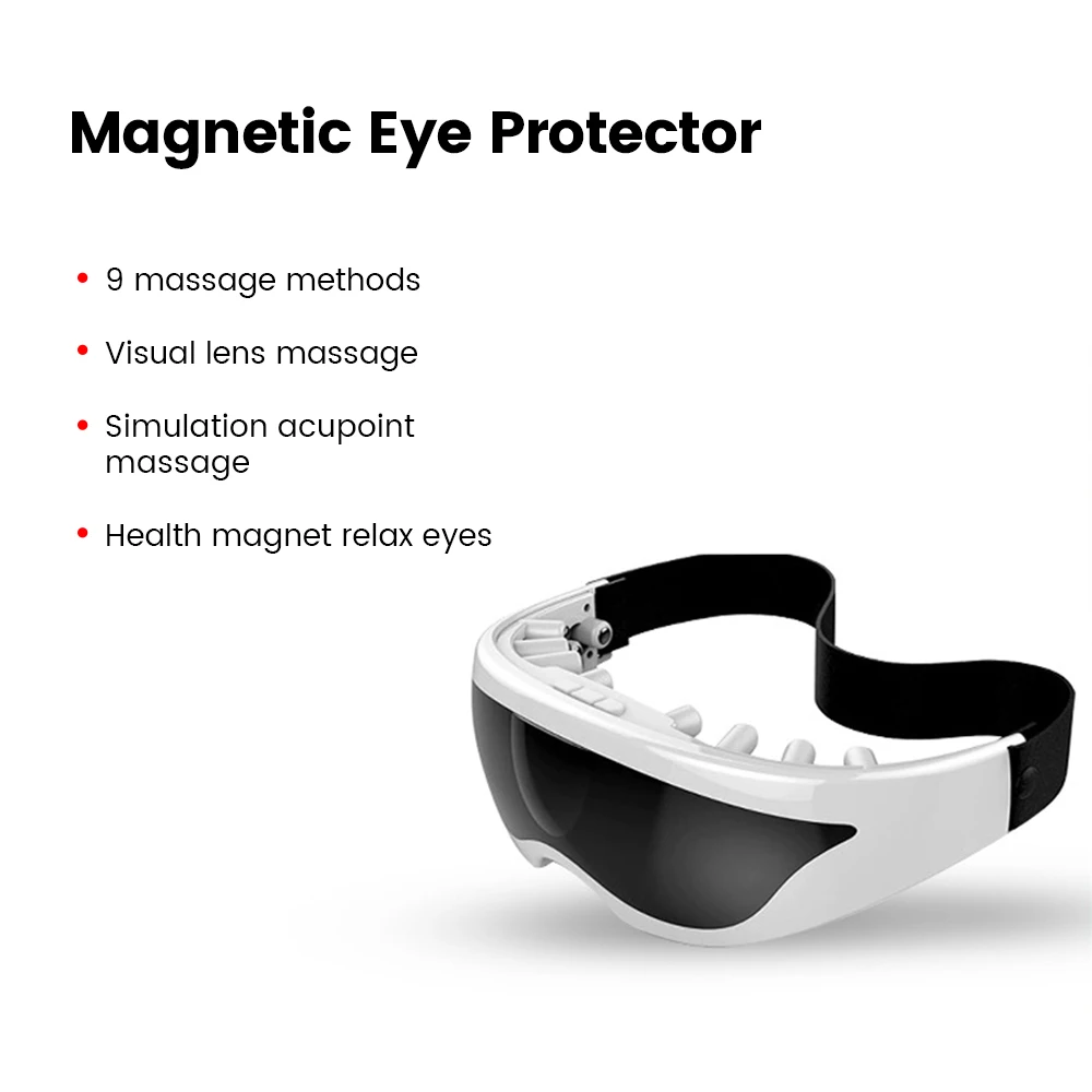

Plastic Electric Eye Massager Simulated Acupuncture Point Massage Eye Care Device Relieve Fatigue Reduce Pain Massage & Relax