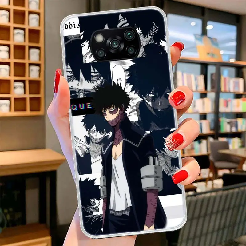 Чехол для телефона Boku No Hero Академия Dabi Bnha Xiaomi Poco X3 Nfc M3 F3 F1 Mi Note 10 Pro 11 Lite 11i 8 9 9T 10T CC9 A3