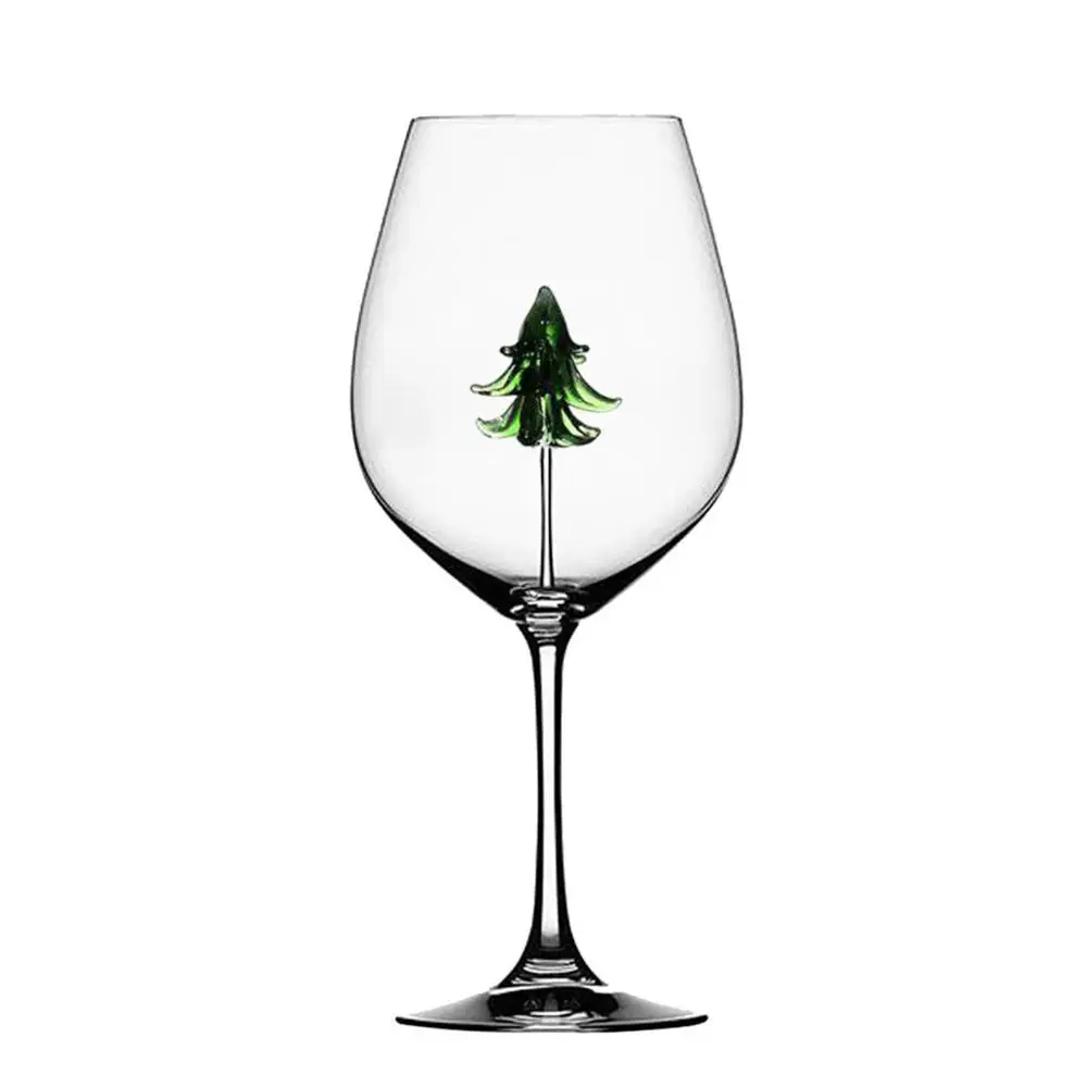tree 1pc Горячая стеклянная чашка Европейская Хрустальная стеклянная Акула красное вино стеклянная чашка винная бутылка стекло высокий каблук Акула красное вино чашка Свадебная вечеринка подарок - Цвет: tree 1pc
