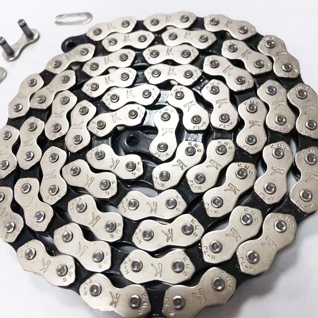 Высокопрочная односкоростная велосипедная цепь усиленная BMX для альпинизма |