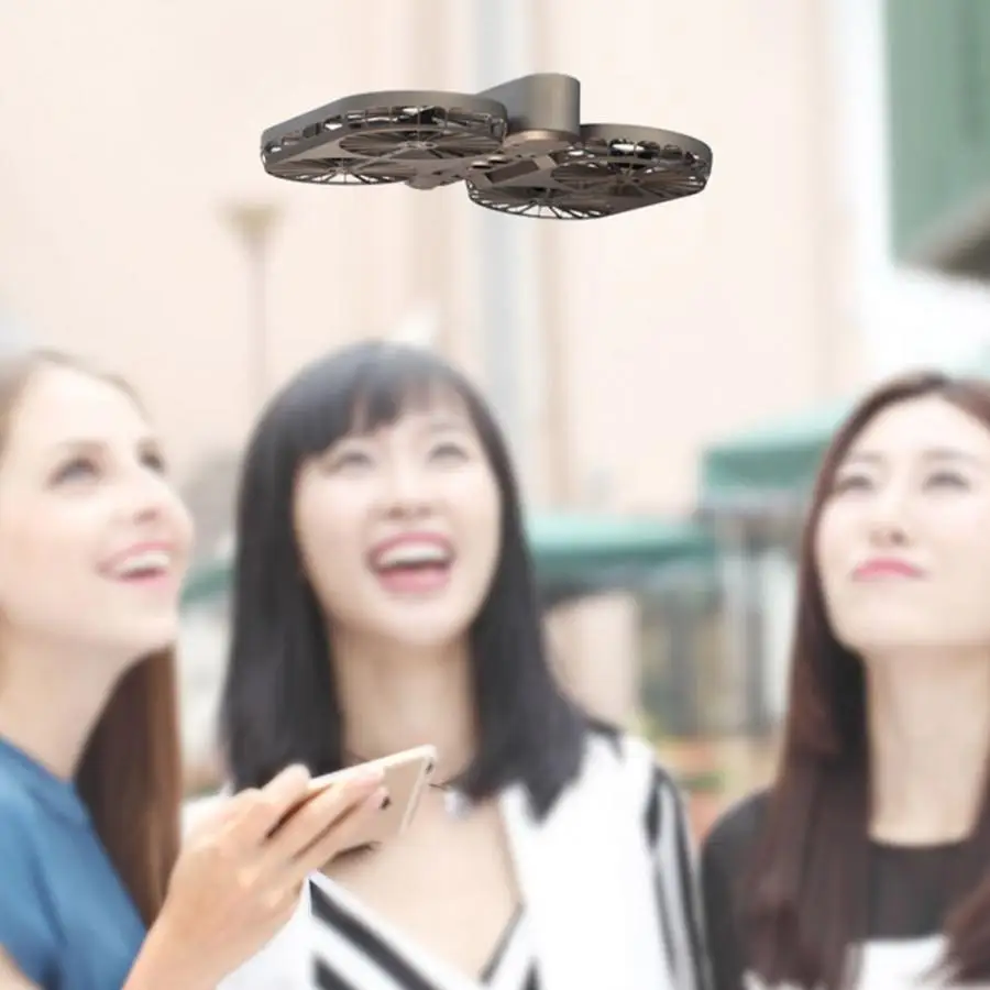 JJRC RC Airselfie складной Wifi двойной аккумулятор пульт дистанционного управления квадрокоптером Дрон игрушка с HD камерой