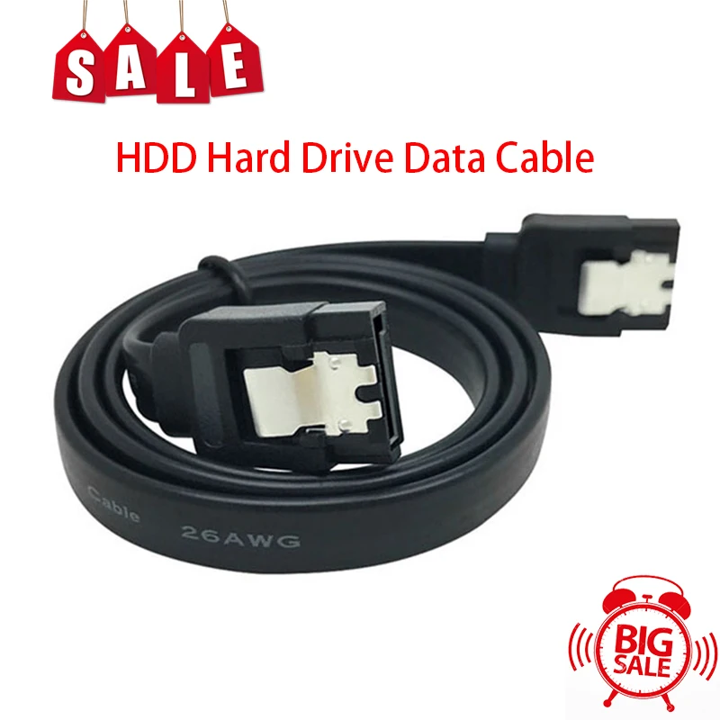 

1pc 40cm Sata3.0 Data Cables 6gb/s Ssd Cable Hdd Hard Disk Drive Cord Line State Hard Disk Serial Data Cable dropshopping