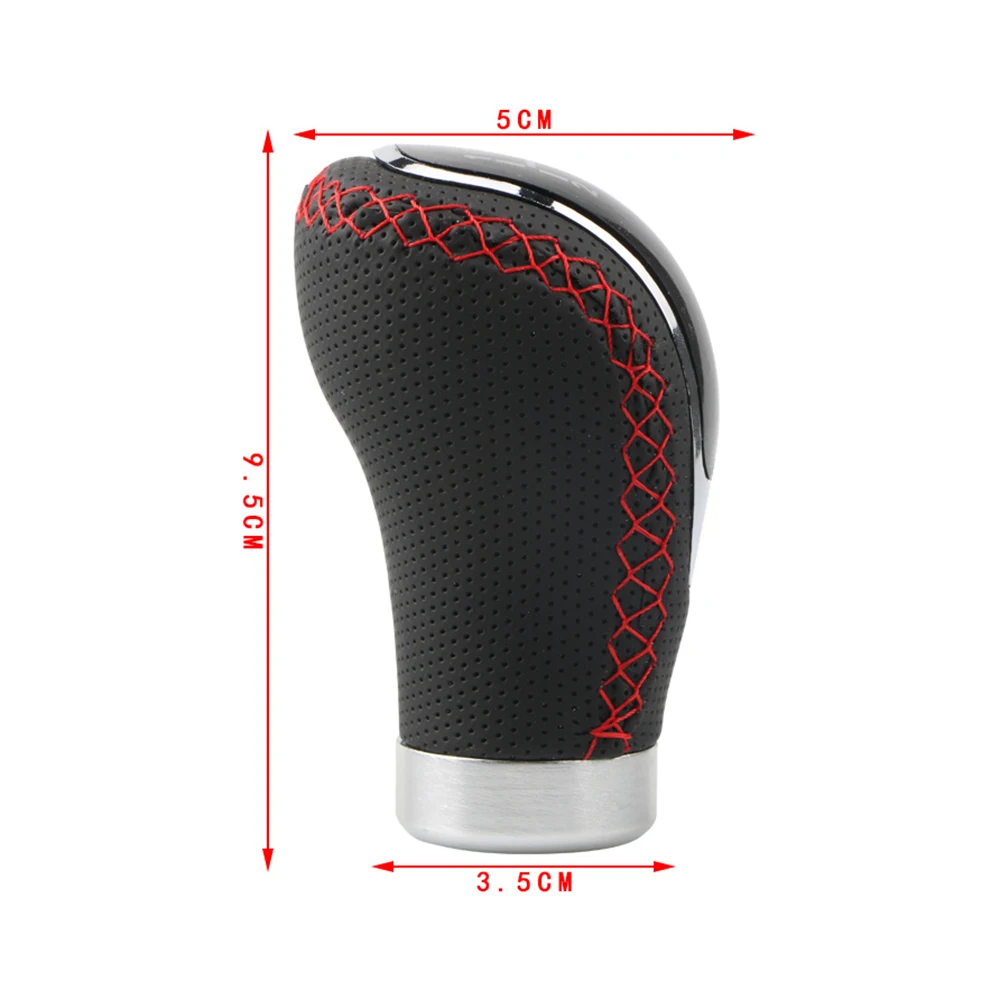 Серебристо-черная ручка переключения передач 5 6 скоростей для Ford Focus 2 MK2 FL MK3 MK4 MK7