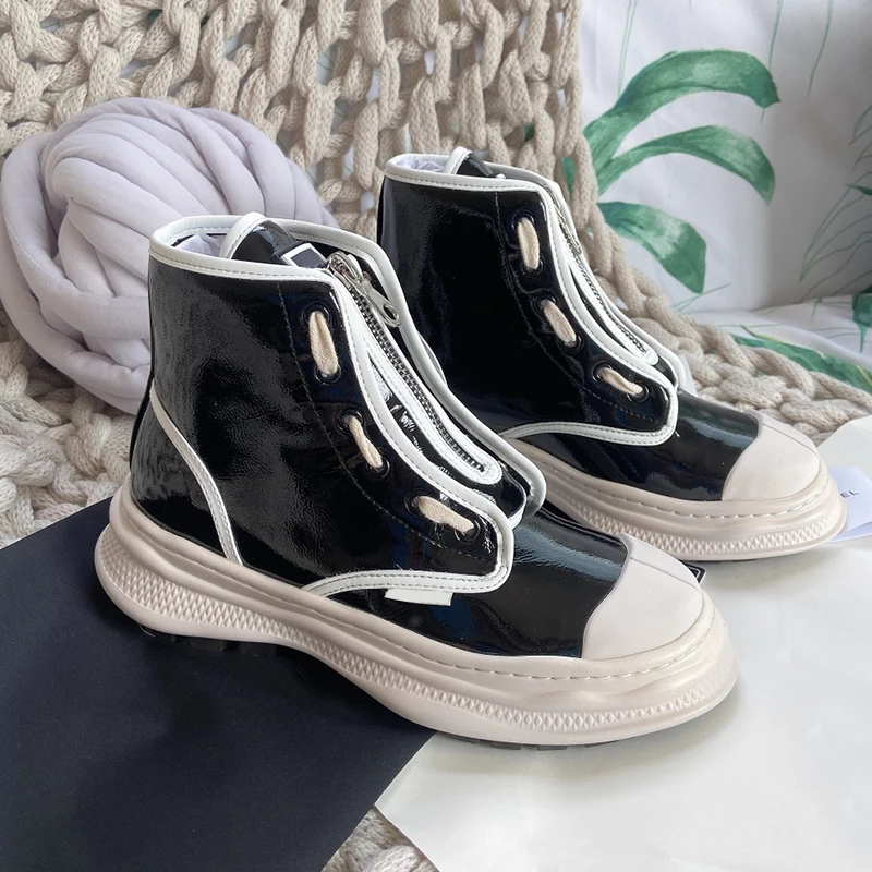 

New autumn/winter 2021 new Martin boots British style single boots skinny ankle boots versatile Korean high top web celebrity sh