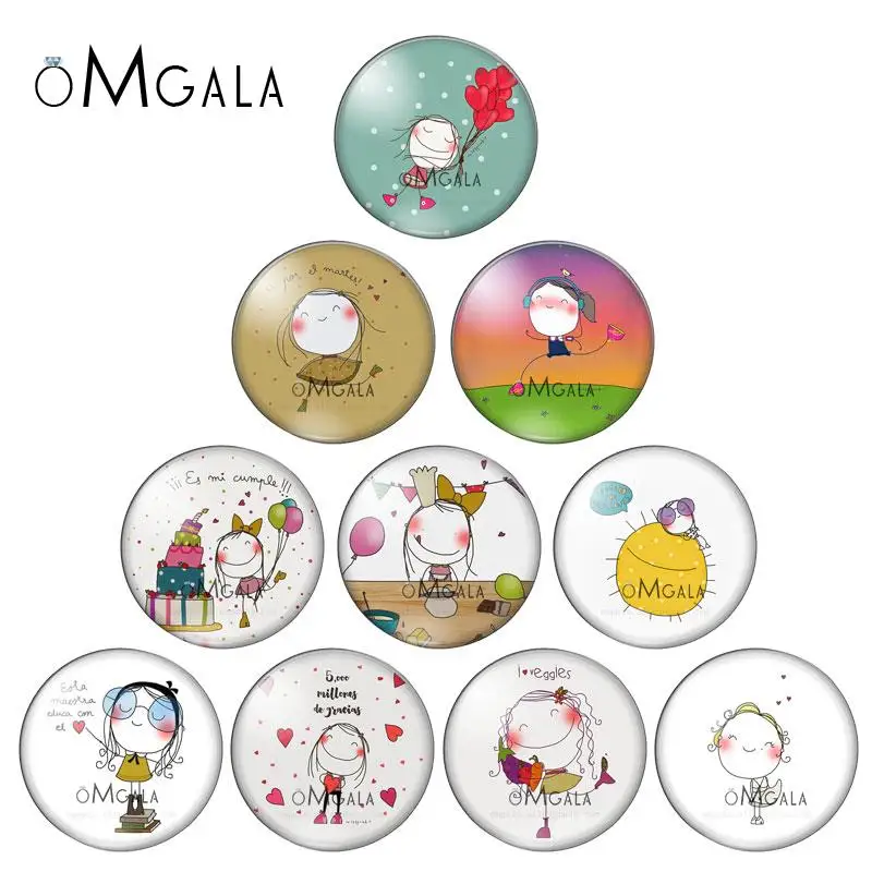 Круглый кабошон с плоской задней поверхностью, 12 мм/14 мм/18 мм/20 мм/25 мм