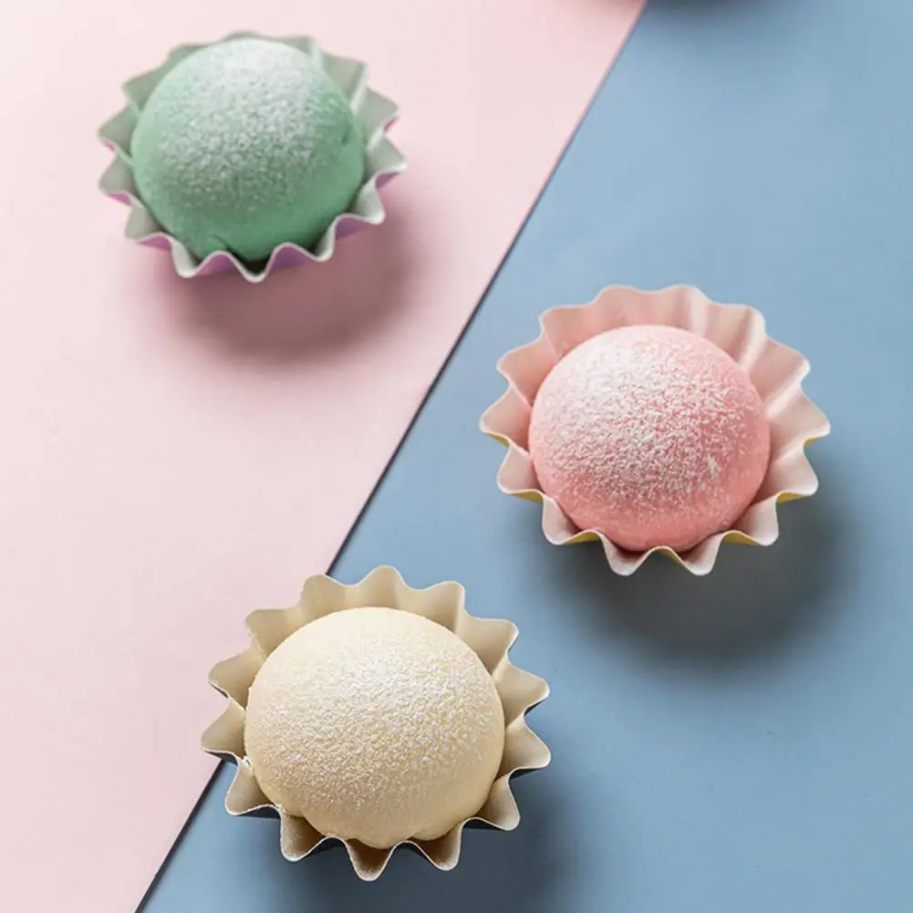 Одноразовая прочная термостойкая Подложка для кексов 50 шт.|Стойки| |