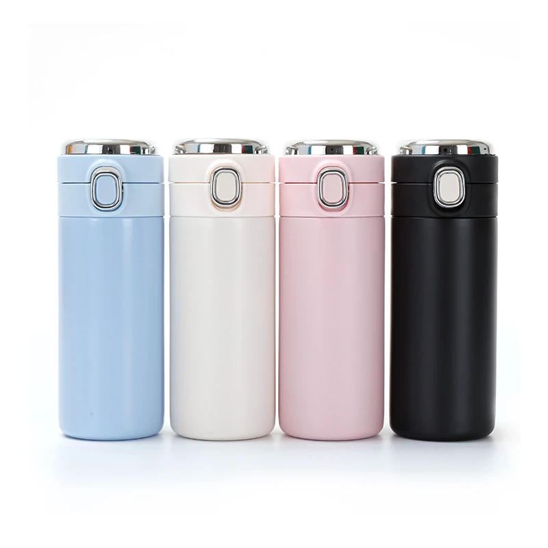 

Led Digital Temperature Display Bottle Stainless Steel 304 Vacuum Flasks Coffee Water Bottle for Travel Car