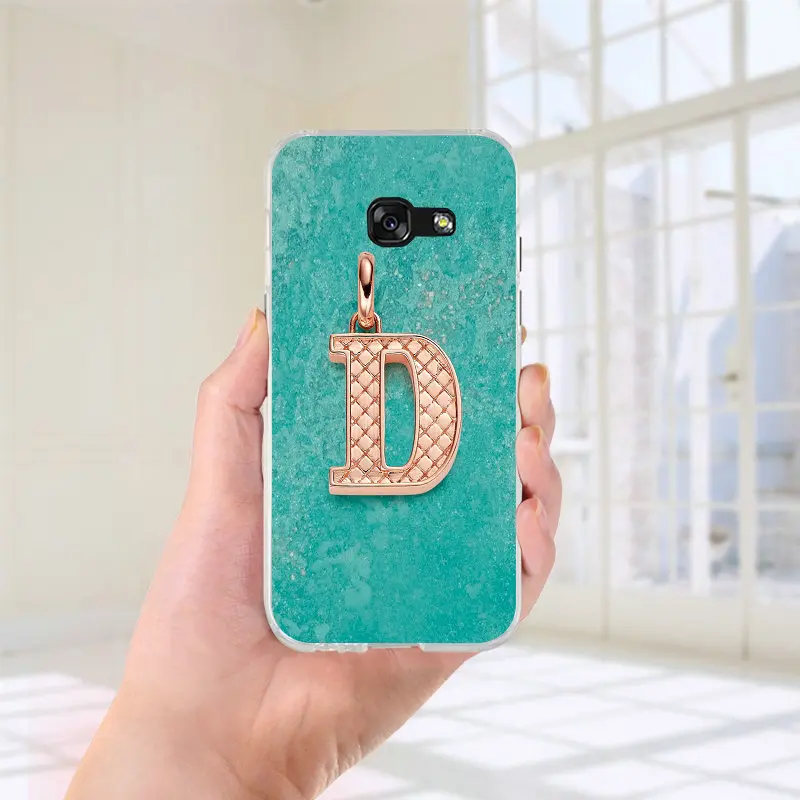 Picture 6 Для Samsung Galaxy A3 A5 A7 J2 J3 J4 J6 J5 J7 J8 Coque чехол мягкий, ТПУ силиконовый чехол для мобильного телефона чехлы буквы алфавита - Цвет: Picture 6