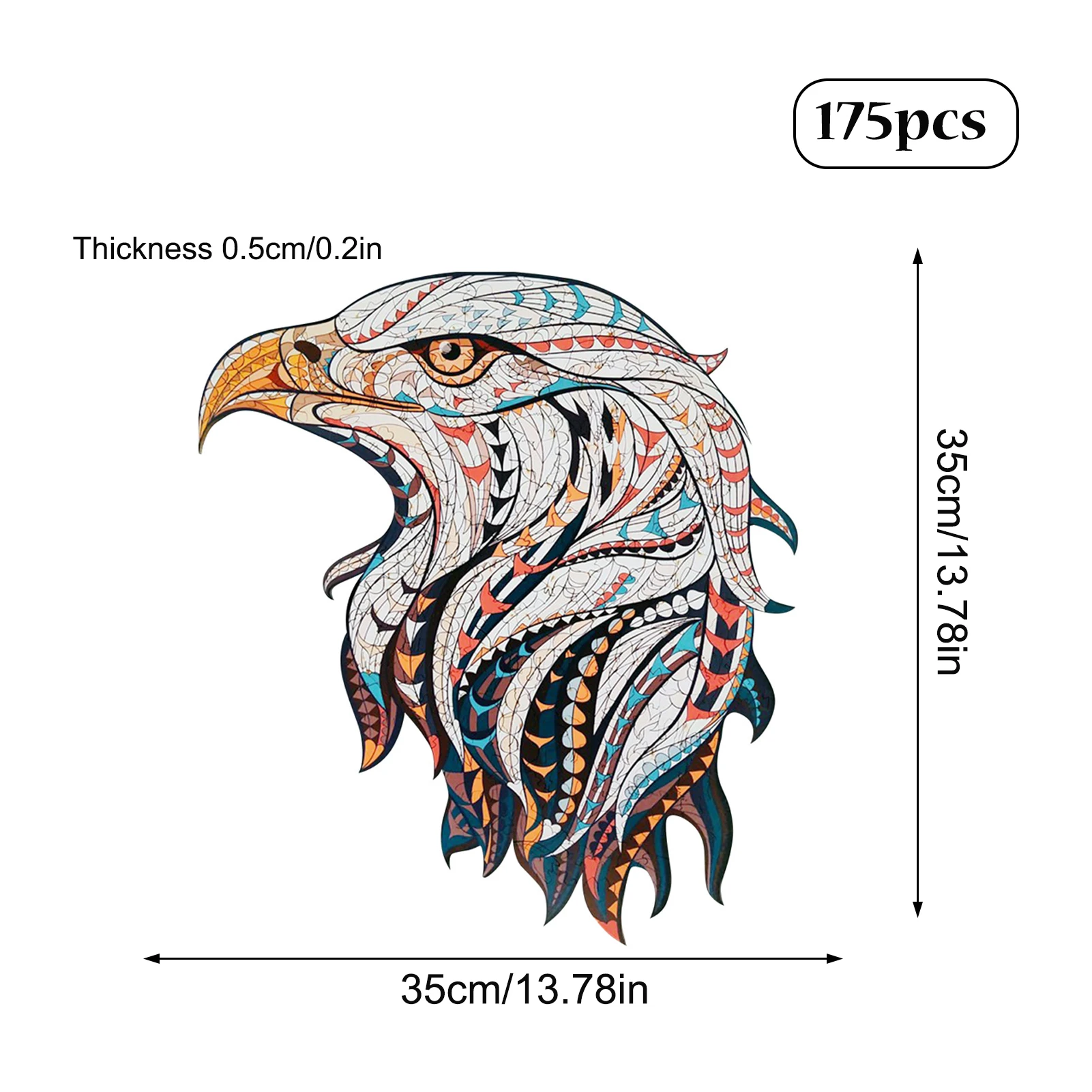 

Children's Educational Wooden Animal Jigsaw Puzzles Irregular Building Blocks Assembling DIY 3d Puzzle Toys