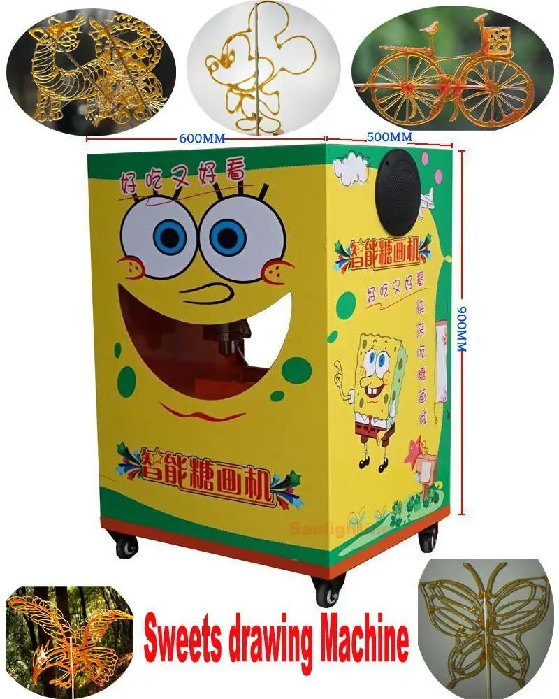 Цифровая машина для рисования сахарным сиропом w/музыкальная саморекламная ATT |