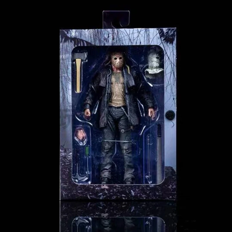 NECA фигурка героя игрушка Джейсон Вурхиз Фредди Крюгер Майкл Майерс кожаное Джокера Чаки фигурка Джокера для подарок на Хэллоуин