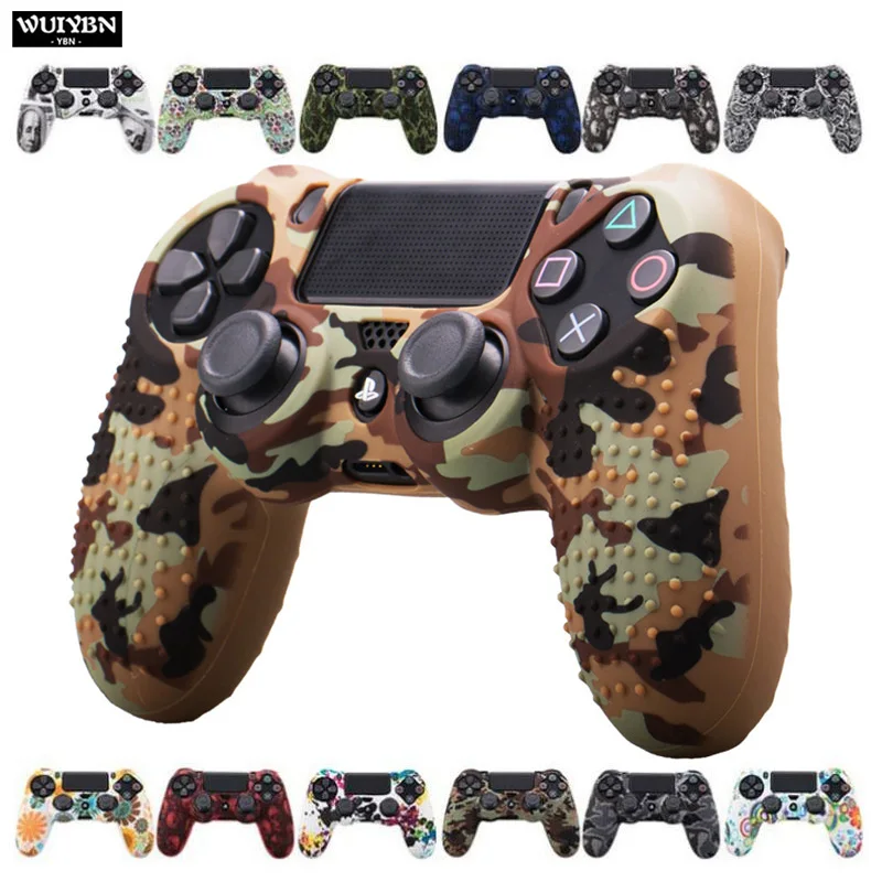 WUIYBN PS4 Цветной силиконовый защитный чехол геймпад Противоскользящий рукав для SONY playstation Dualshock 4 DS4 Pro тонкий контроллер