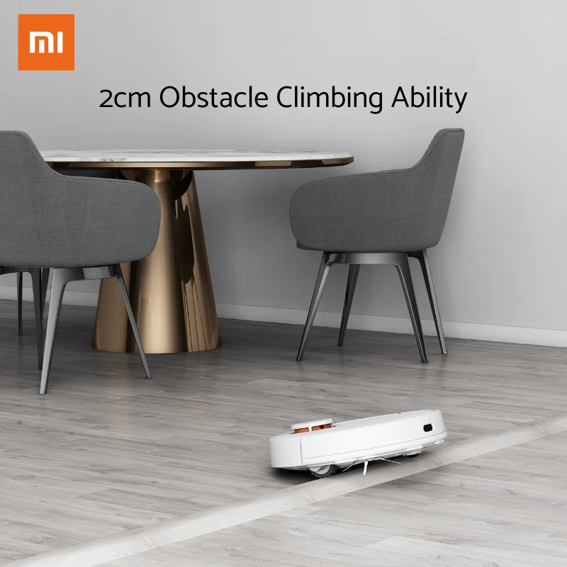 Plaza Xiaomi робот пылесос для уборки и развертки 0 6 1L 3 Режим СПД навигации лазера 2100Pa