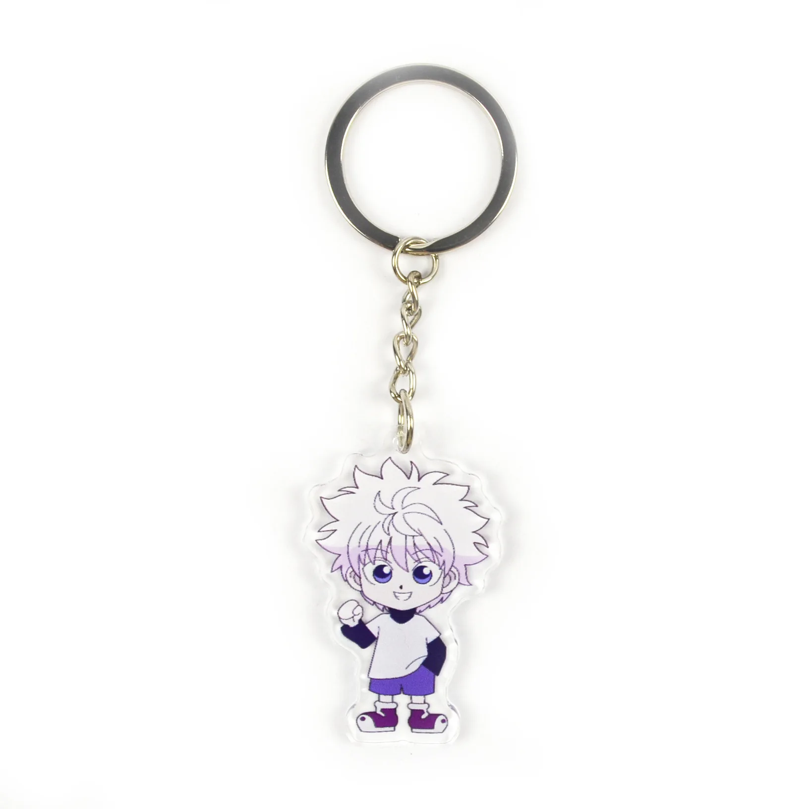 1 шт. мультяшный аниме HUNTER X Killua Irumi Hisoka брелоки с подвеской в виде фигуры из акрила