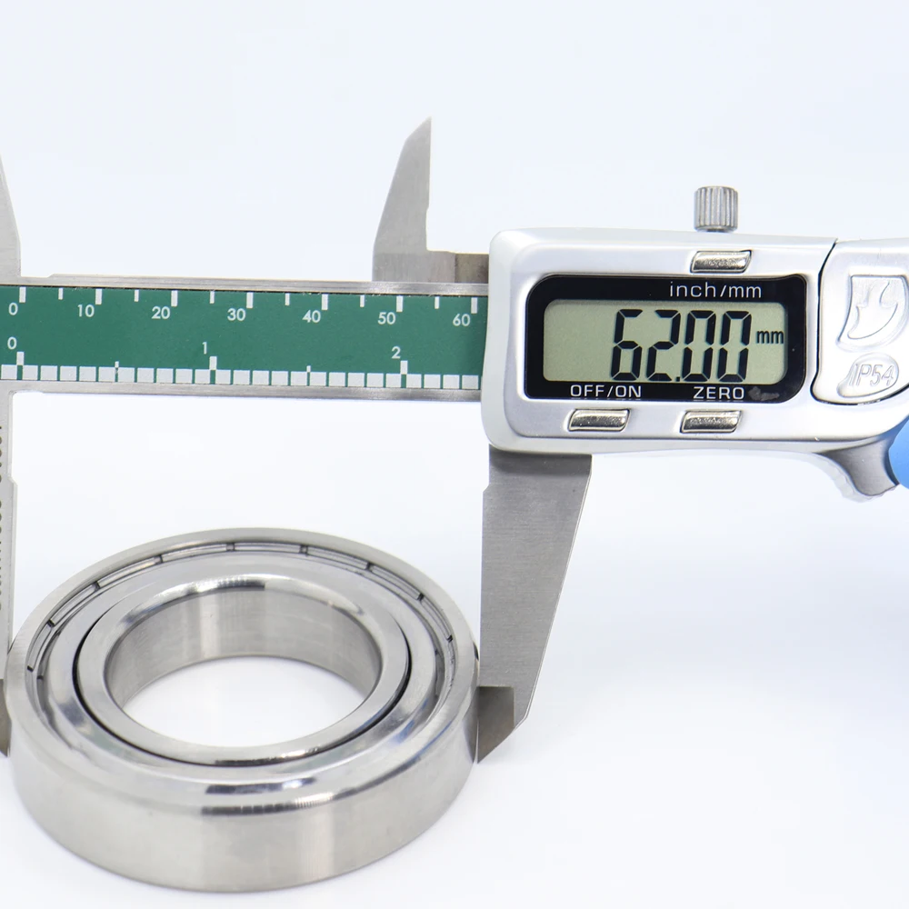 S6007ZZ подшипник 35*62*14 мм (2 шт.) ABEC 1 S6007 Z ZZ S 6007 440C шарикоподшипники из нержавеющей