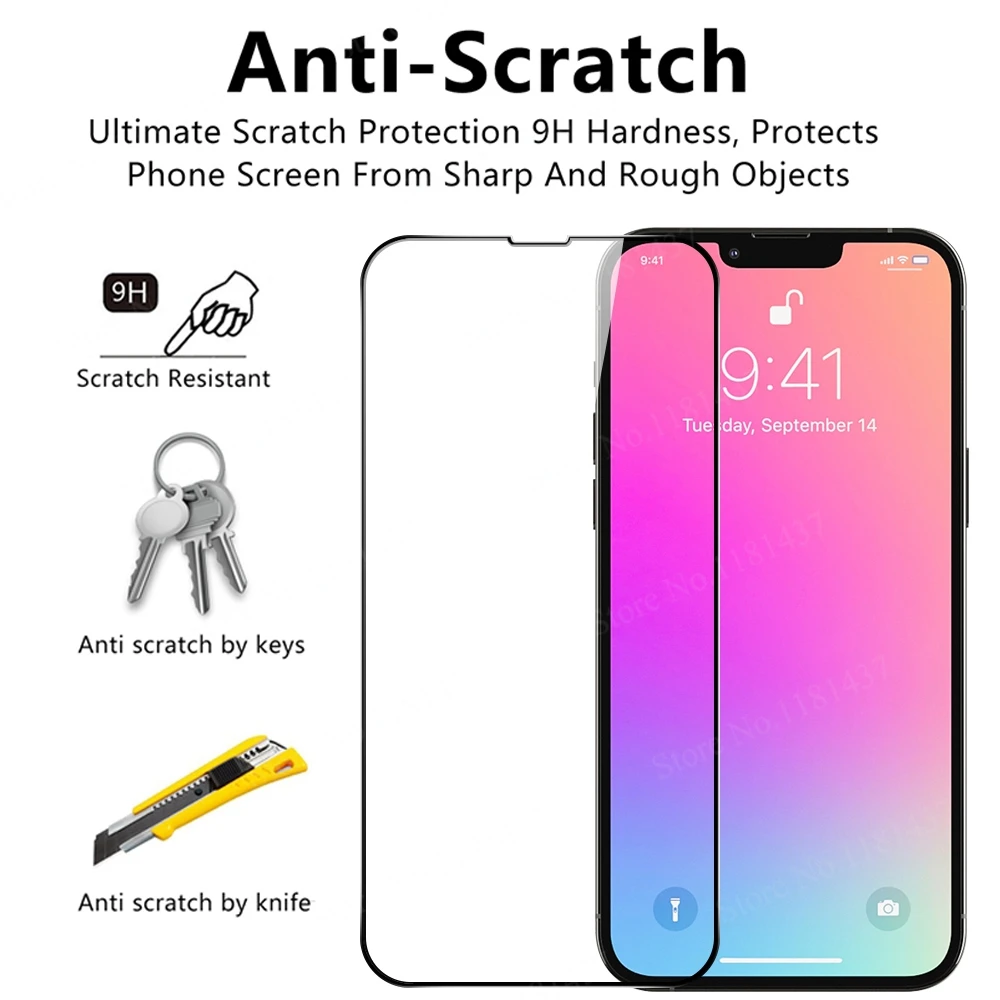 

Tempered Film For iPhone 13 Mini Screen Protector For iPhone 13 Protective Glass For iPhone 13 Pro Glass For iPhone 13 Pro Max