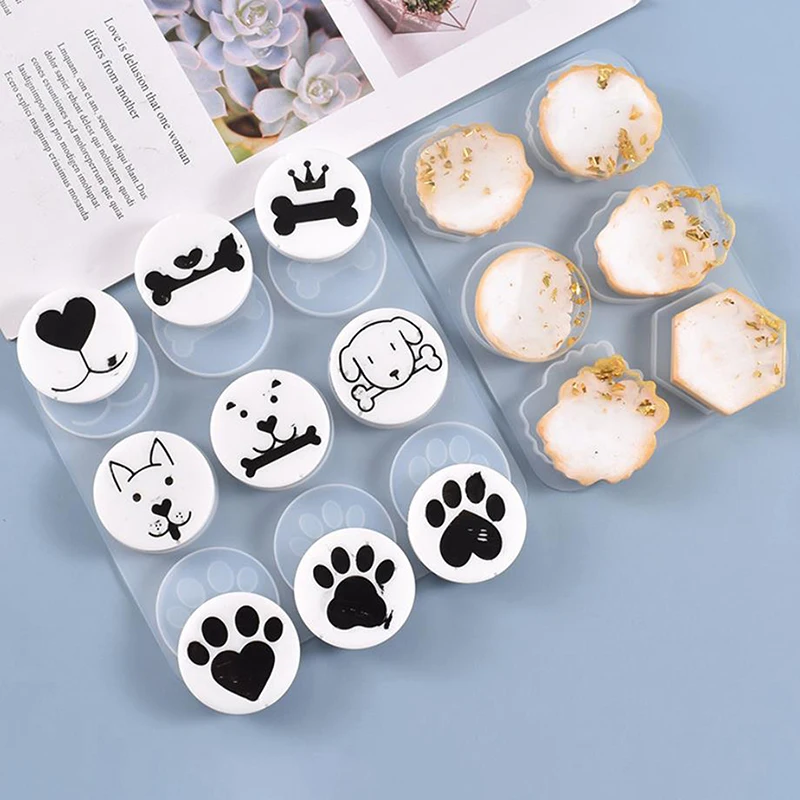 

1PCS Crystal Epoxy Resin Mold DIY Crafts Jewelry Making Tools 12 Constellations Pendant Casting Silicone Mould