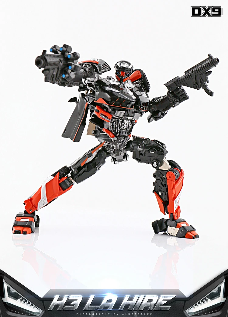 Трансформация DX9 игрушки и уникальные K3 LA HIRE HOT ROD Rodimus фигурка|Игровые фигурки